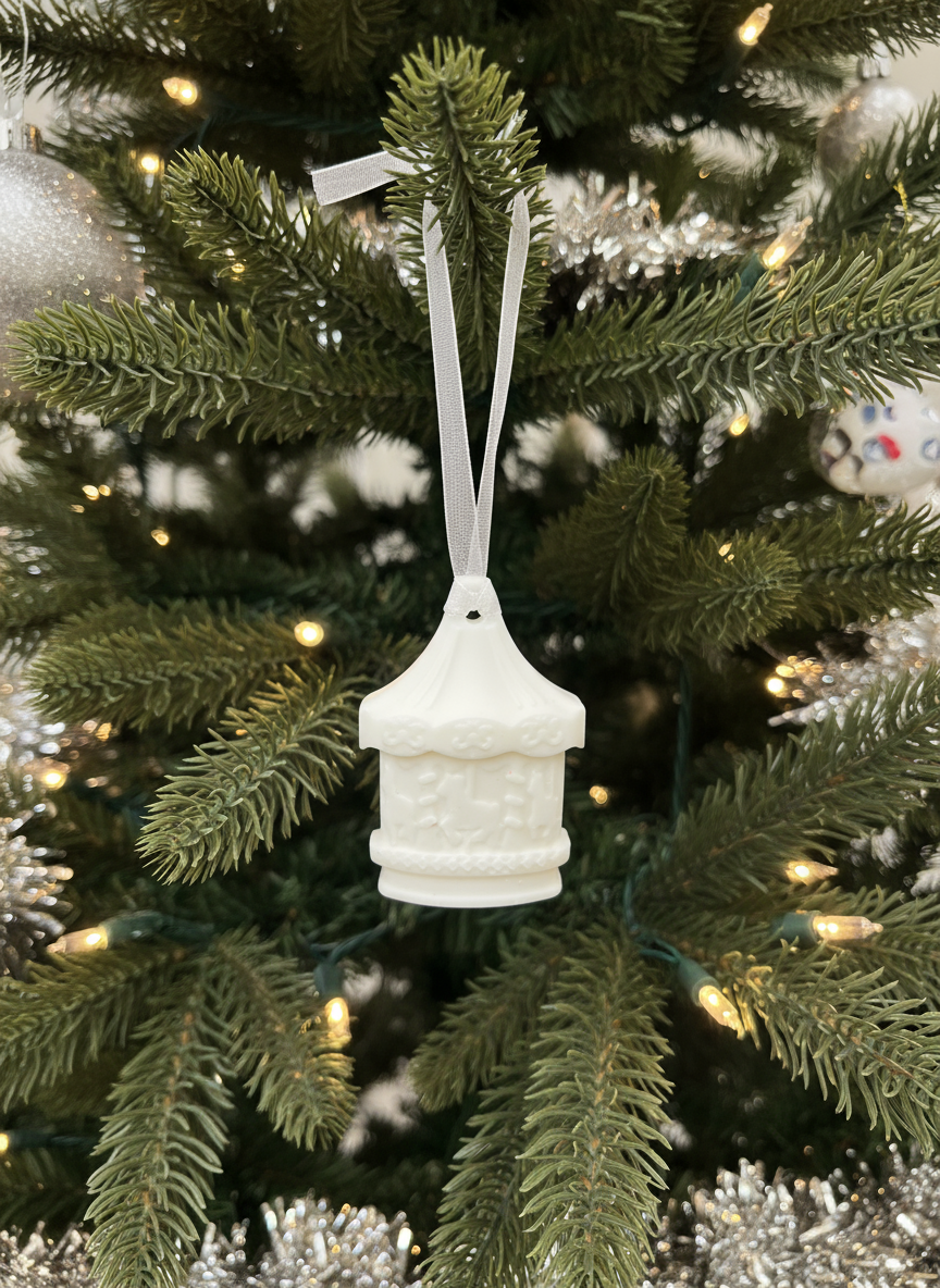 Carousel Christmas Ornament Set of 4