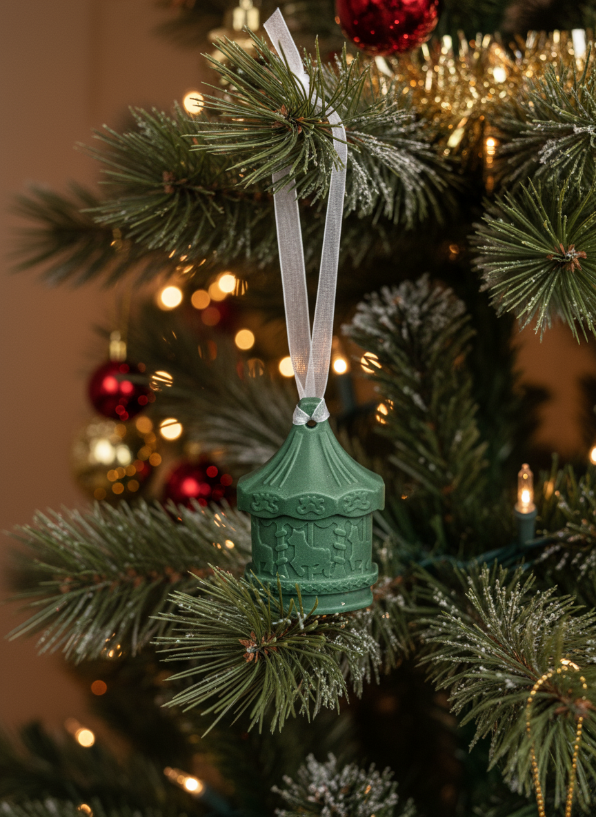 Carousel Christmas Ornament Set of 4