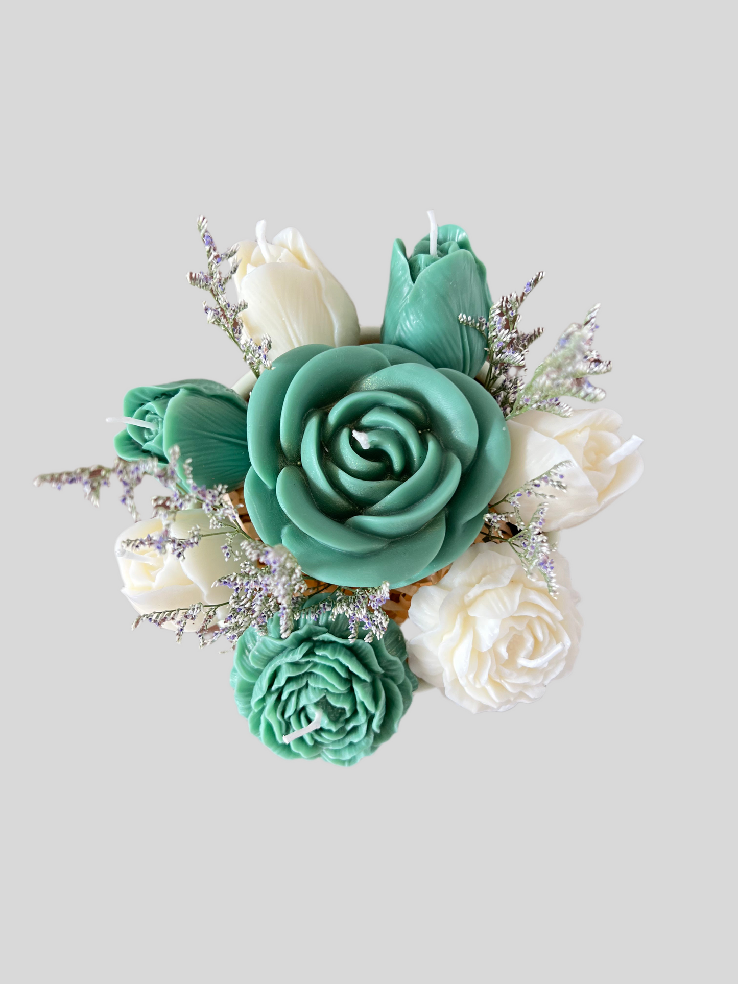 Candle Flower Bouquet 2