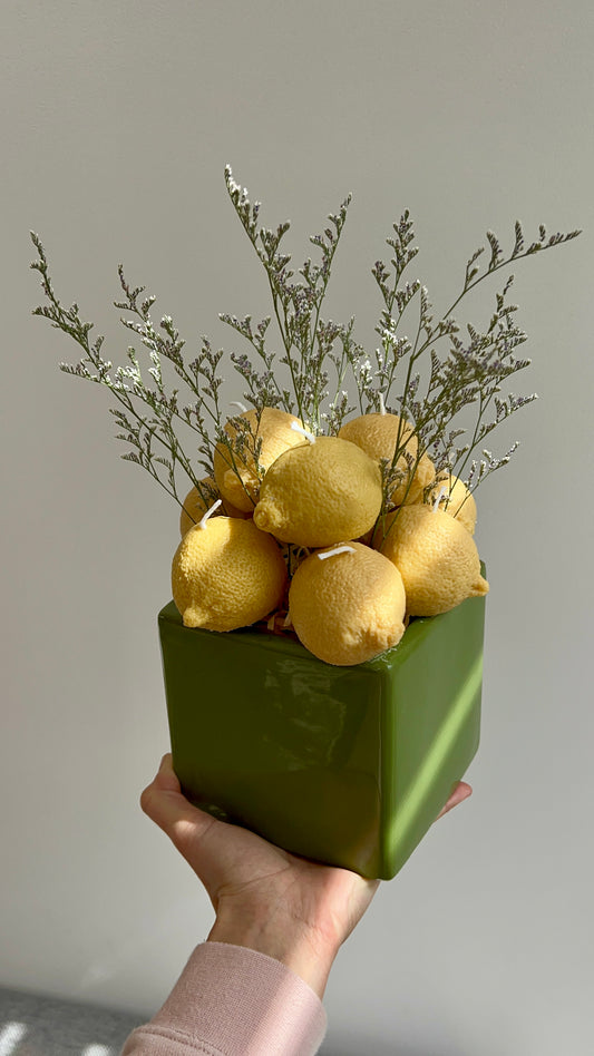 Amalfi Candle Bouquet with pot